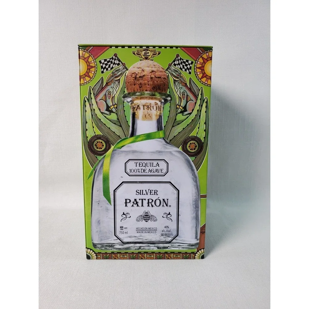 Patron Tequila Silver Limited Edition Tin *EMPTY* Sergio 